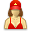 Beach, Female, Lifeguard, User Icon