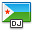 Djibouti, Flag Icon
