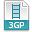 3gp, Extension, File Icon