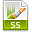 Extension, File, Ss Icon