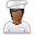Black, Cook, User Icon