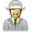 Detective, Gray, User Icon