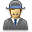 Detective, User Icon