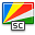 Flag, Seychelles Icon