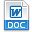 Doc, Extension, File Icon