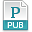 Extension, File, Pub Icon
