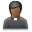 Black, Priest, User Icon
