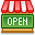 Open, Shop Icon
