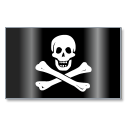 Flag, Piratesjollyroger Icon