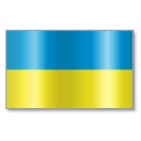 Flag, Ua, Ukr, Ukraine Icon