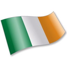 Flag, Ie, Ireland, Irl Icon