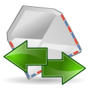 Mail, Receive, Send Icon
