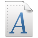 Font, Type Icon
