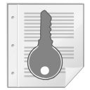 Application, Gnome, Keys, Mime, Pgp Icon
