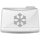 Folder, Snowish Icon