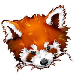 Firefox, Panda, Roux Icon