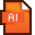 Adobe, Ai, File Icon