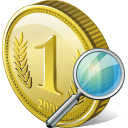 Coin, Search Icon