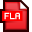 Adobe, File, Fla Icon