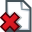 Delete, Document Icon