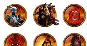 Medievalish Gaming Icons