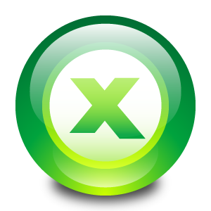 Excel, Microsoft Icon