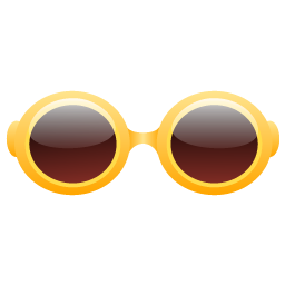 Glasses, Sun Icon