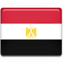 Egypt, Flag Icon