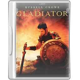 Case, Dvd, Gladiator Icon