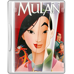 Case, Dvd, Mulan Icon
