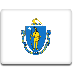 Flag, Massachusetts Icon