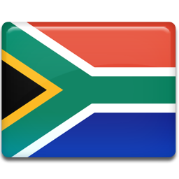 Africa, Flag, South Icon