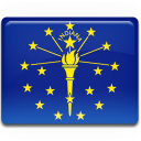 Flag, Indiana Icon