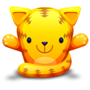 Cat, Orange Icon
