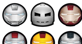 Iron Man Avatar Icons