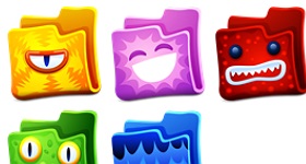 Creature Folders Icons