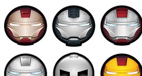 Avengers Superhero Avatar Icons
