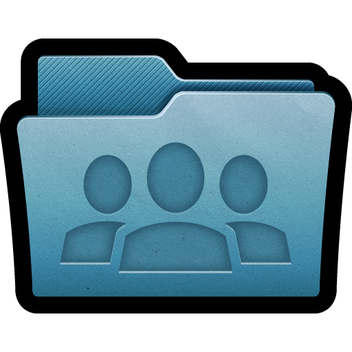 Folder, Group, Mac Icon