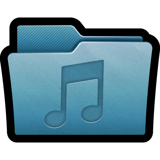 Folder, Mac, Music Icon
