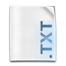 Camill, File, Txt Icon