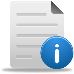 File, Info Icon