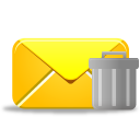 Email, Trash Icon