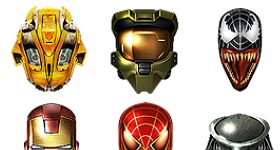 Cool Heroes Icons
