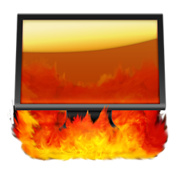 Computer, Hell Icon