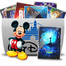 Disney, Folder, Tv Icon