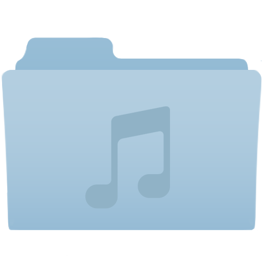 Folder, Music Icon