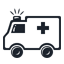 Ambulance, Car Icon