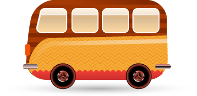 Bus, Car, Transportation, Van, Vehicle Icon