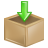 Arrow, Box, Download, Inventory Icon