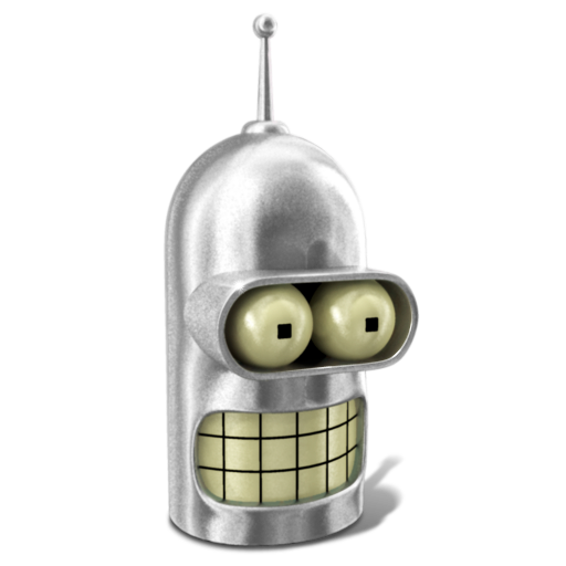 Bender, Futurama, Robot Icon